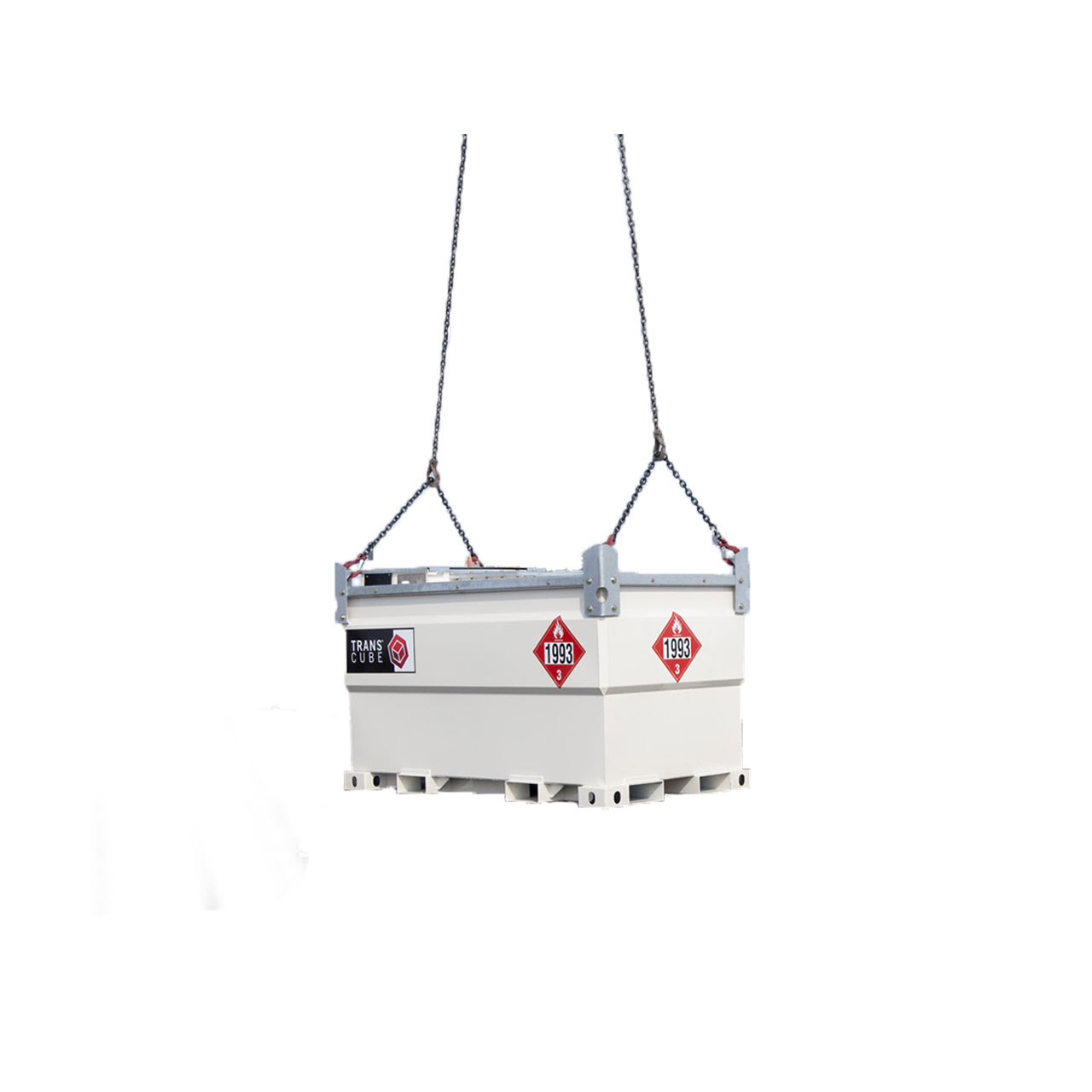 Western Global 30TCG-EX 787 Gallon TransCube Transportable Fuel Storage Tank - Aviation Fueling Package - Imagen 2