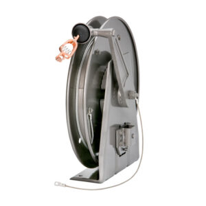 Hannay Reels HGR Series Heavy Duty Grounding Reel, Reel & Cable, 125 ft. Cable, HGR-100-125