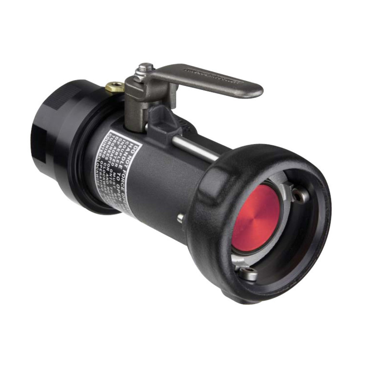 Emco Wheaton J72C-AVN1-D003 2 in. Female NPT Dry-Break Straight Coupler w/ Swivel, FKM Seals