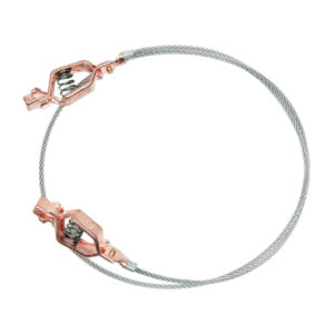 Stewart Browne A-1 Grounding Cable Assembly, 2 Alligator Clips, 3 ft. of Cable