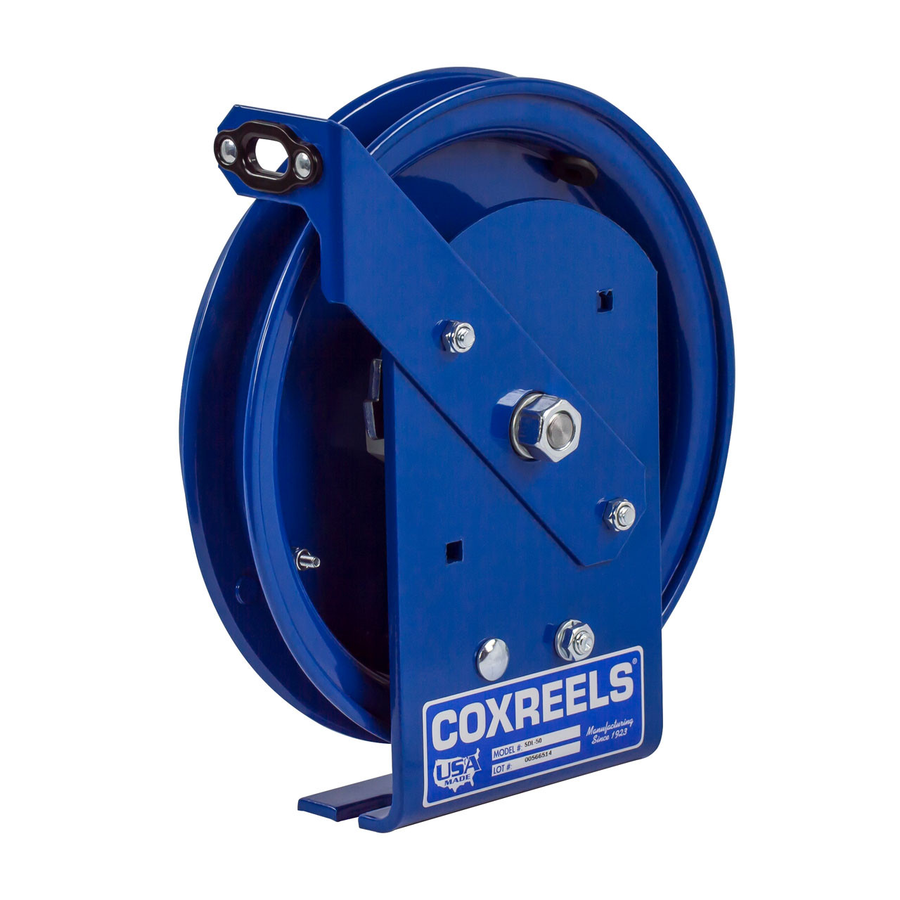 Coxreels SDL-100 Static Discharge Spring Driven Cable - Reel Only (100 ft. Capacity)