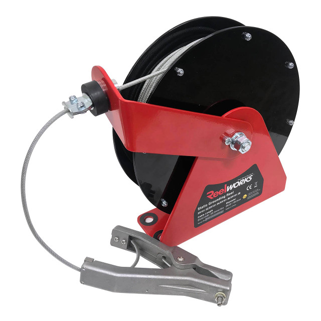 Reelworks SR101.08 Spring Driven Static Grounding Reel