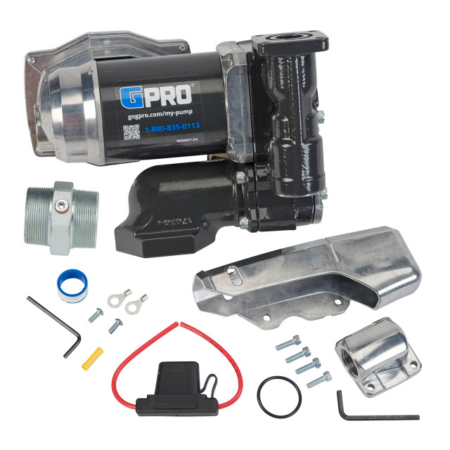 GPI V25-012PC-N08 1 in. FNPT GPRO 25GPM 12V DC Fuel Transfer Pump - Pump Only w/ Cord - 25 GPM - Imagen 4