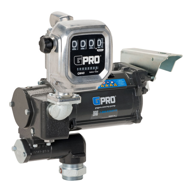 GPI GPRO PRO35-115 Series 115V AC Fuel Transfer Pump w/ QM Fuel Meter - 35 GPM - Imagen 4