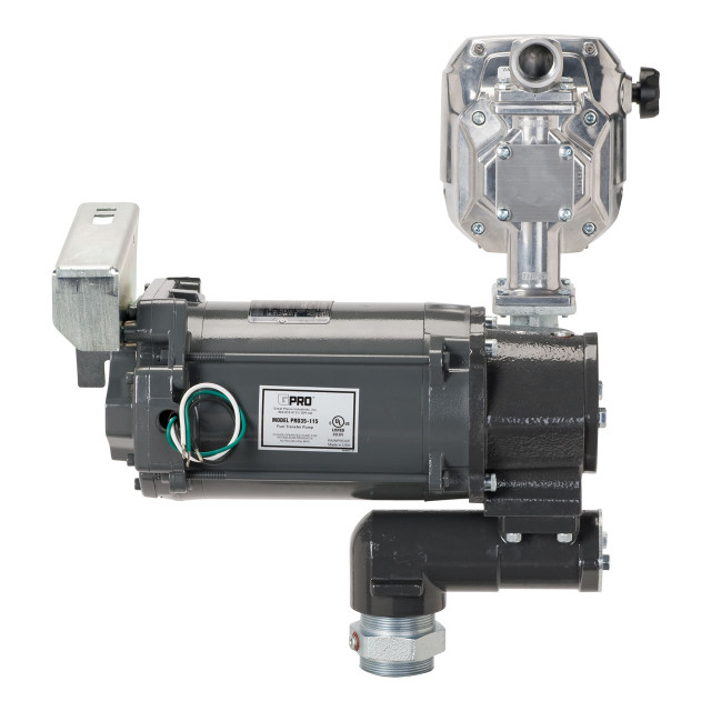 GPI GPRO PRO35-115 Series 115V AC Fuel Transfer Pump w/ QM Fuel Meter - 35 GPM - Imagen 3