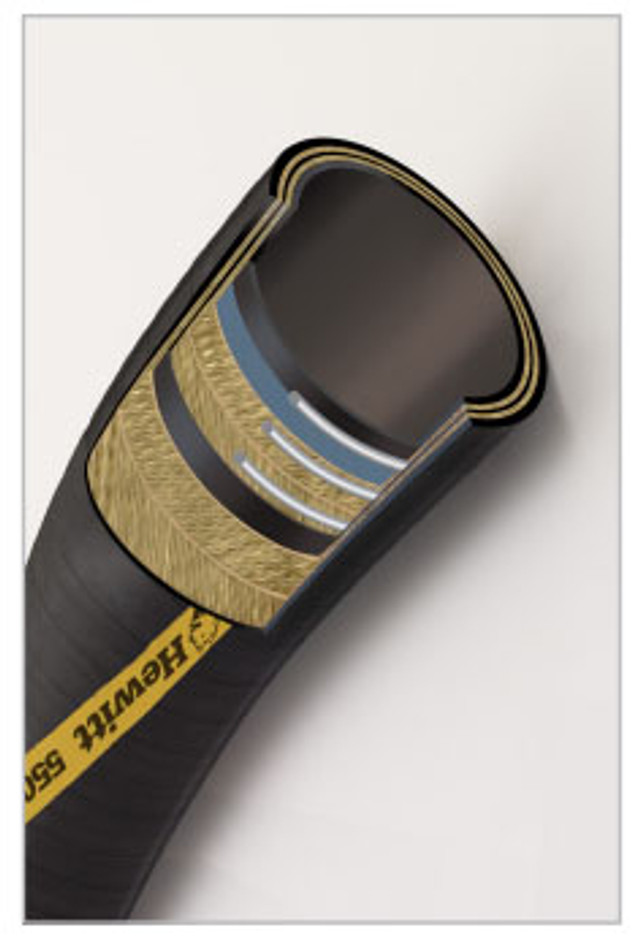 Hewitt 5500 JacRiser 1 1/2 in. x 50 ft. Hose Assembly w/ Brass Male NPT Ends - Imagen 2