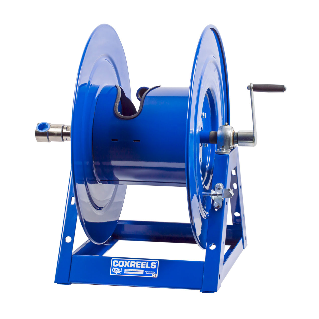 Coxreels 1175 Series Hand Crank Hose Reel - Reel Only - 3/4 in. x 150 ft., 1 in. x 100 ft.