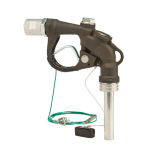 Husky Falcon 1 1/4 in. FNPT Manual Quick Disconnect Overwing Aircraft Fueling Nozzle w/ Round Spout