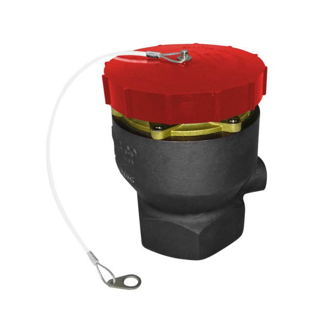 Fjord Aviation 2 1/2 in. 3-Lug Fuel Loading Adapter Dust Cover - Imagen 2
