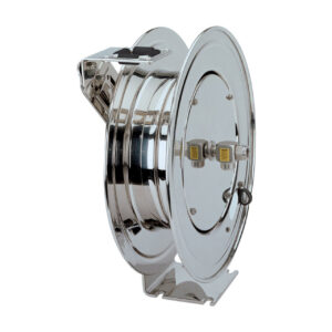 Coxreels P Series Stainless Steel Hose Reel - Reel Only - 3/8 in. x 50 ft.