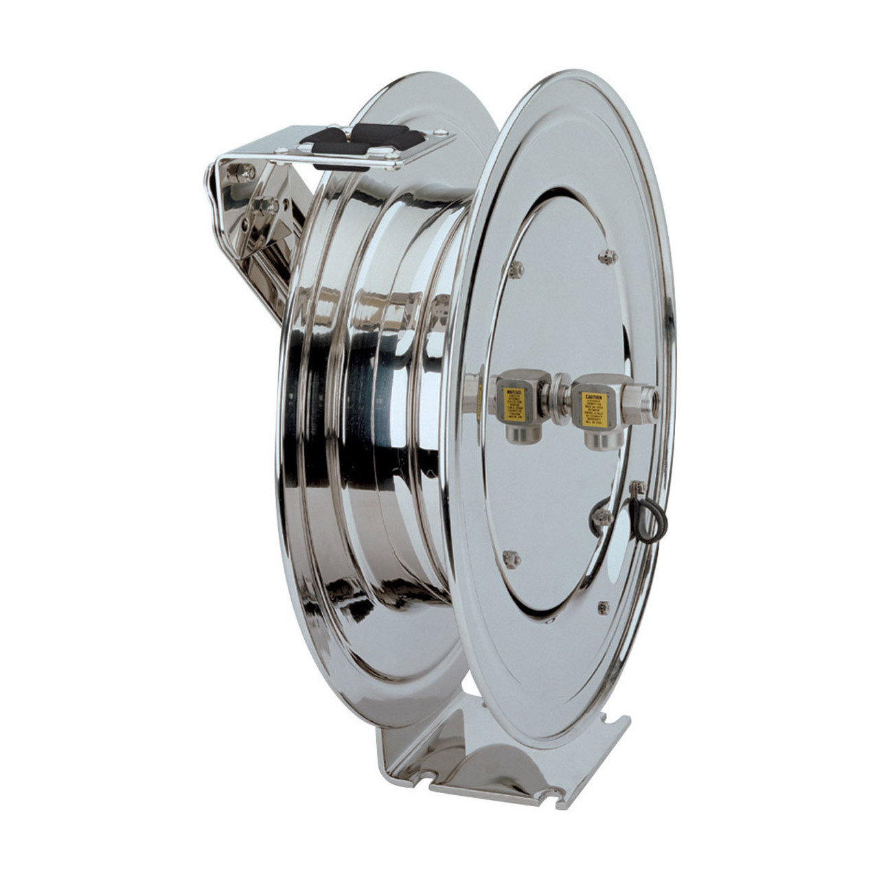 Coxreels P Series Stainless Steel Hose Reel - Reel Only - 3/8 in. x 50 ft.