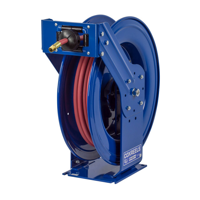 Coxreels T Series Supreme Duty Truck Mount Grease Hose Reel - Reel & Hose - 1/4 in. x 100 ft. - Imagen 2